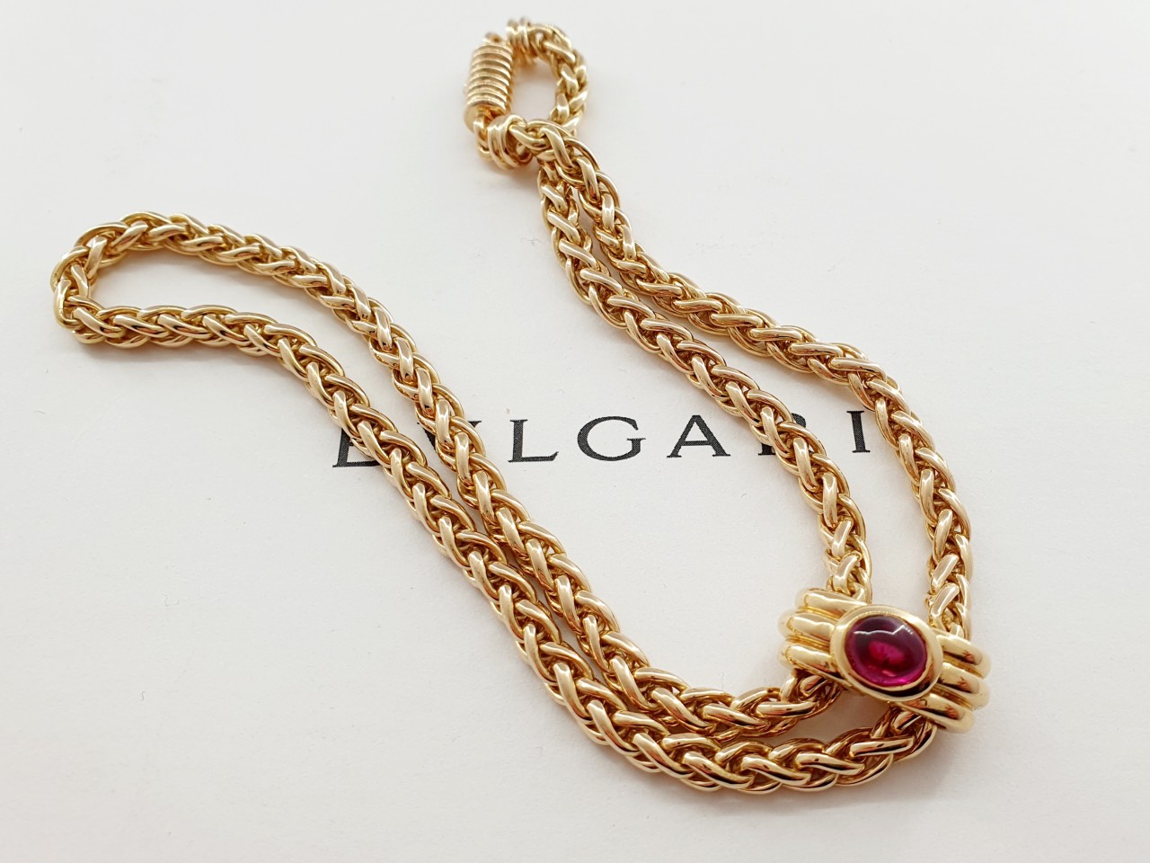 Bvlgari collana saliscendi